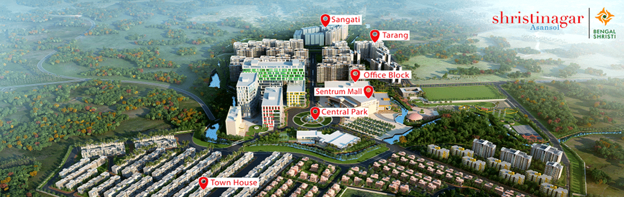 Benefits of residing in a township in Asansol