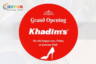 Opening of Khadim Showroom at Sentrum